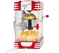 Stagecaptain PCM-300 Macchina per Popcorn, Popcorn Maker per casa | Design retrò con atmosfera cinematografica, Popcorn facilissimo da fare grazie ai pratici cucchiai dosatori per olio e mais