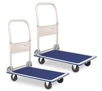 Stagecaptain Platformer Carrello Piattaforma Set 2x, Portata fino a 150 kg | Pratico carrello per magazzino, traslochi o lavori in giardino, Base in gomma evita lo scivolamento del carico, 5 cm, Peso: 8