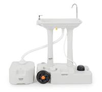 Stagecaptain PSW-30 Pro Quixie Lavabo portatile da campeggio set deluxe - Lavandino mobile lavaggio viaggio all'aperto serbatoio pompa meccanica - Lavello e funzione carrello e serbatoio delle acque