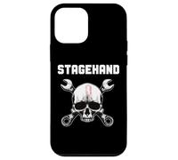 StageHand - Chiave a forma di teschio per backstage Theater Tech Crew Custodia per iPhone 12 mini