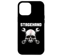 StageHand - Chiave a forma di teschio per backstage Theater Tech Crew Custodia per iPhone 12 Pro Max