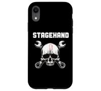 StageHand - Chiave a forma di teschio per backstage Theater Tech Crew Custodia per iPhone XR