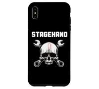 StageHand - Chiave a forma di teschio per backstage Theater Tech Crew Custodia per iPhone XS Max