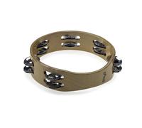 Stagg 14969 Tamburello in legno, senza pelliccia (20,3 cm (8 pollici), due file, con cimbalini 12 x)