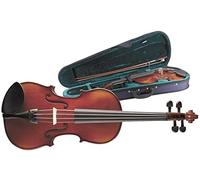 Stagg 16801 Violino 1/2, in legno di acero, tastiera in ebano, con custodia a forma di