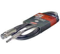 Stagg 18282, connettore audio jack stereo/XLR femmina, a 3 pin, 6 m