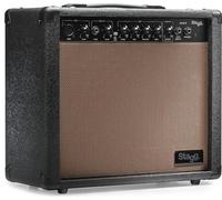 Stagg 20 AA R EU Amplificatore 20W per Chitarra Acustica con Riverbero a Molla