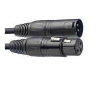 Stagg 22381 S Series 3 m DMX XLR femmina/XLR maschio - nero