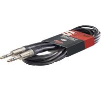 STAGG - Cavo jack da 6,35 mm (1/4") maschio a maschio, 6 m nero