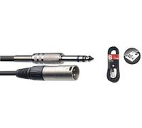 Stagg - Cavo per altoparlanti, jack mono serie S, 2 m, colore: Nero