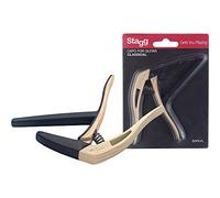Stagg effetto Flat Trigger capotasto per chitarra classica, Light Wood