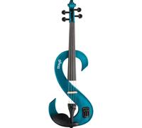 Stagg EVN 4/4 MBL Violino Elettrico Completo 4/4, Blu Metallizzato