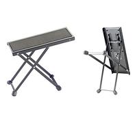 Stagg FOS-B1 BK Metal Guitar Footstool, black