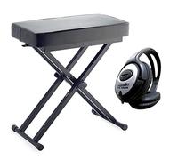 Stagg KEB-A60 - Panchina per pianoforte, con cuffie Keepdrum