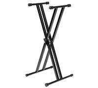 Stagg KXS-A6 Supporto a X per Tastiera con Doppio Rinforzo