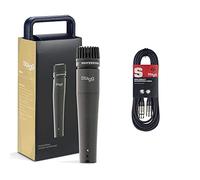 Stagg Microfono Professionale Dinamico Cardioide Sdm70 & Cavo Di Alta Qualita Xl
