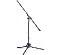 Stagg Music Asta per microfono bassa MIS-0804BK con gambe pieghevoli a 2 sezioni