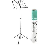 Stagg MUSQ2 Q Series - Leggio pieghevole per spartiti, con custodia