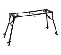 Stagg MXS-A1 PLUS - Supporto regolabile per mixer o tastiera, con gambe inclinate