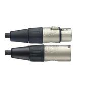 Stagg NMC3R Cavo N-Serie per Microfono da XLR M a XLR F, 3m