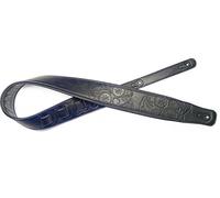 STAGG PAD.LEATH-STYLE MEX SKUL-BLACK