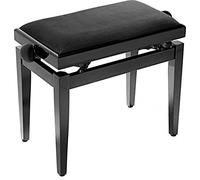 Stagg pb39 BKM VBK Sgabello per pianoforte con seduta NERO OPACO