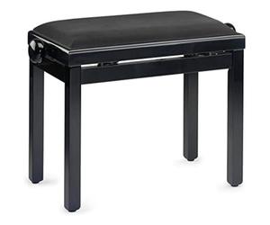 Stagg pb39 BKP svbk High Gloss piano Bench NERO LUCIDO