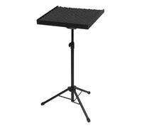 Stagg PCT-600 Percussion - Tavolo in metallo, 47 x 47 cm, con piedini pieghevoli