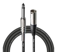 STAGG SAC3PXMDL - Cavo patch audio - 3 metri - 1x XLR maschio/1x jack maschio - 6.3 mm