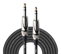 Stagg SAC6PS DL Cavo S Serie Stereo Deluxe da Jack a Jack 6.3 mm, 6 m