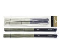 Stagg sbru35-rs Polybristle cannuccia spazzole con impugnatura di gomma nera