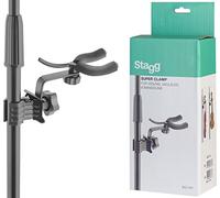 Stagg SCL-VH - Supporto regolabile con morsetto per ukulele, violino o mandolino