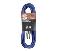 Stagg SGC6DL Cbl S-Series 20 'cavo per strumenti, blu