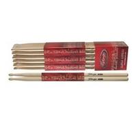 Stagg SM7A - Bacchette per batteria in acero con punta in legno, 7A