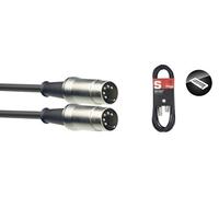 Stagg SMD10 - Cavo connettore maschio MIDI, 10 m, 5 pin, DIN - NUOVO