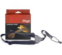Stagg SNCL001-BK - Tracolla in nylon per chitarra classica e ukulele