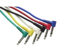 Stagg SPC030L E Cavi S Serie Patch Mono Angolari, Set di 6, 0.3m