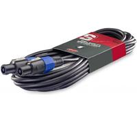 Stagg SSP10SS15 - Cavo per altoparlanti serie S con connettori in plastica, 10 m