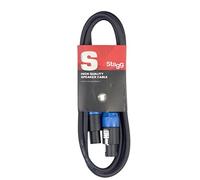 Stagg SSP2SS15 Cavo S Serie per Cassa da Speakon, SPK to SPK, 2m