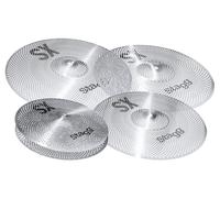 Stagg SX - Set di piatti bassi da 14/16/18/20" e custodia per piatti SXM