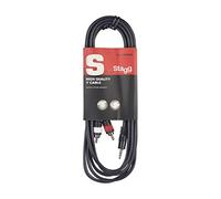 Stagg SYC6/MPS2 CM e 6 m 1 x mini jack stereo/2 x RCA maschio sdoppiatore