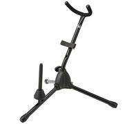 Stagg WIS-A31 Supporto per Sassofono, Base per Flauto Deluxe Clarinetto, Nero