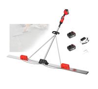 Staggia per Cemento a Batteria,Doppio Motore Brushless,48V,9 Velocità | Motore Brushless ad Alte Prestazioni,Funzionamento Stabile,Bassa Manutenzione,Lunga Durata Operativa(2m)