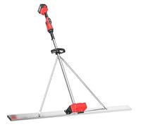 Staggia Vibrante per Calcestruzzo per Terrazzi e Viali, Strumento di Finitura Senza Fili 1.5m 1.8m 2m con Motore Brushless, Batteria per Livellamento Cemento Facile(1.5M)