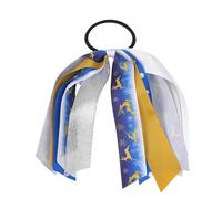 Stagionale Fascino Seta Dei Capelli Runchies Con Temi Di Natale Eccellente Accessorio Per Capelli Comodo Da Indossare Per Le Ragazze Piccole