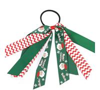 Stagionale Fascino Seta Dei Capelli Runchies Con Temi Di Natale Eccellente Accessorio Per Capelli Comodo Da Indossare Per Le Ragazze Piccole