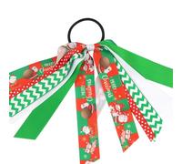 Stagionale Fascino Seta Dei Capelli Runchies Con Temi Di Natale Eccellente Accessorio Per Capelli Comodo Da Indossare Per Le Ragazze Piccole