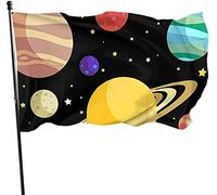 Stagionale Voglio essere un astrofisico Bandiera da giardino, Bandiera per feste in famiglia 3 X 5 piedi Decorazioni per la casa all'aperto