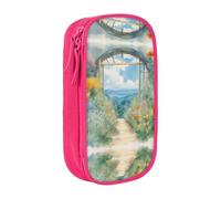 Stagione acquerelli di erbe fiori Oxford panno matita caso, Zipper Stationery Storage Bag,ideale per viaggio-bello funzionale, Stagione Acquarelli di erbe Fiori, Taglia unica
