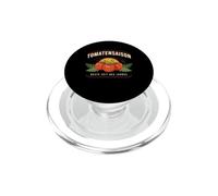 Stagione dei pomodori grafica rétro orto PopSockets PopGrip per MagSafe